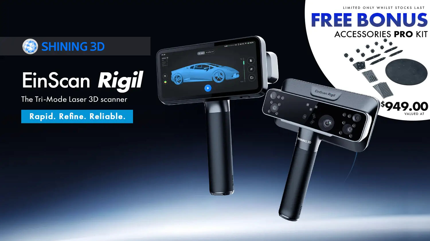 EinScan Rigil PROMO!