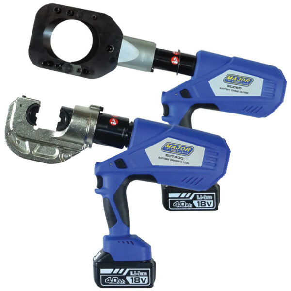 Major Tech ECCOMBO Battery Powered Crimping and Cutting Tool Combo