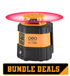 geo-FENNEL FL 115H Horizontal Rotating Laser Level Kit