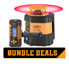geo-FENNEL FL 115H Horizontal Rotating Laser Level Kit