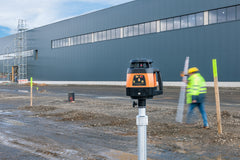 geo-FENNEL FL 245HV+ Rotating Laser Level with Receiver