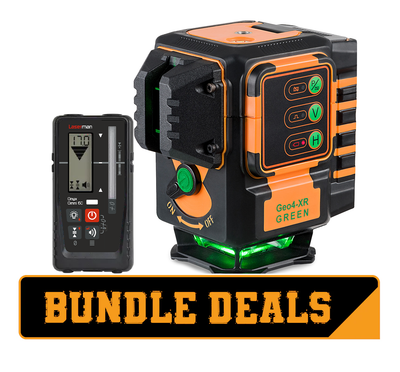 geo-Fennel Geo4-XR Cross Line Laser GREEN