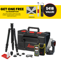 Leica Disto X6 Laser Distance Meter P2P Kit- Incl. DST 360-X Adapter & TRI 120 + Case