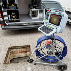 Radiodetection P542 640Hz/ 33kHz 120m Rod (25mm or 50mm) PAL Camera Plumbers Systems