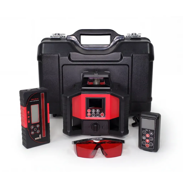 TUF -209DGR Dual Grade Rotating Laser (HVR) with mm Receiver- Red Beam