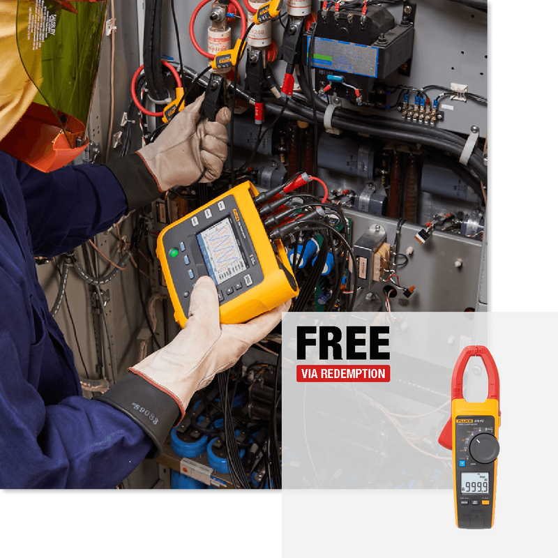 Fluke 1738/B 3-phase Energy Logger, Basic Version, Advanced, Without Clamps