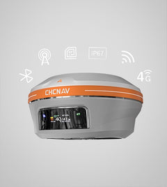 CHCNAV i93 W/ DL8 Base Kit - GNSS Receiver with UHF Whip Antenna