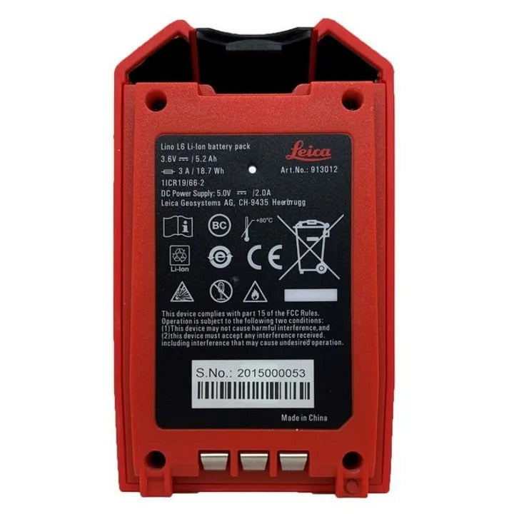Leica Lino L6R-1/ L6G-1 Li-ion Battery Pack
