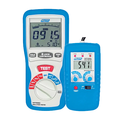 Major Tech MT25-COMBO-2 | MT560 1000V Insulation Tester + MT325 Socket RCD Tester