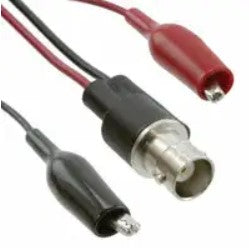 Fluke Pomona 2631 Bnc (f) to Mini Alligator Clips (item no. 1632141)