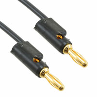 Fluke Pomona 2948-60 Banana Plug Patch Cord, Gold(Black, Red) (item no. 1927158, 1927164)