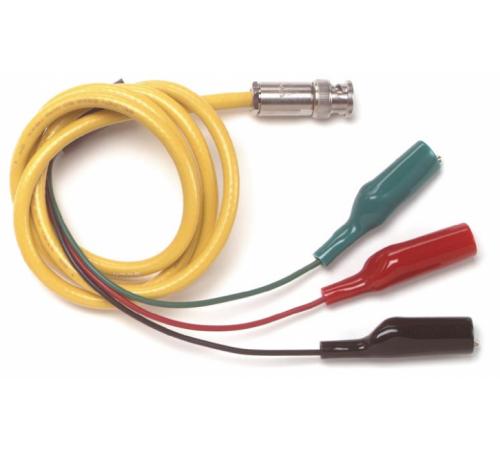 Fluke Pomona 5342 Triax (M), 3 Lug To 3 Alligator Clips (item no. 1912348)