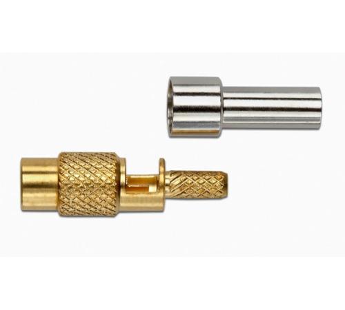 Fluke Pomona 73012 MCX Jack, Straight Crimp, 75 Ohm, RG179/U Type (item no. 3094775)