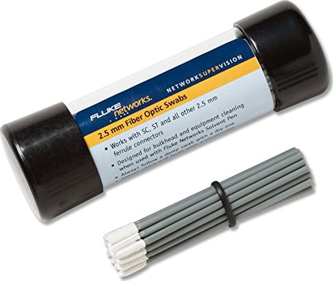Fluke NFC-SWABS-2.5MM Fiber Optic Cleaning Swabs - 2.5mm Diameter (Item no. 2799771)