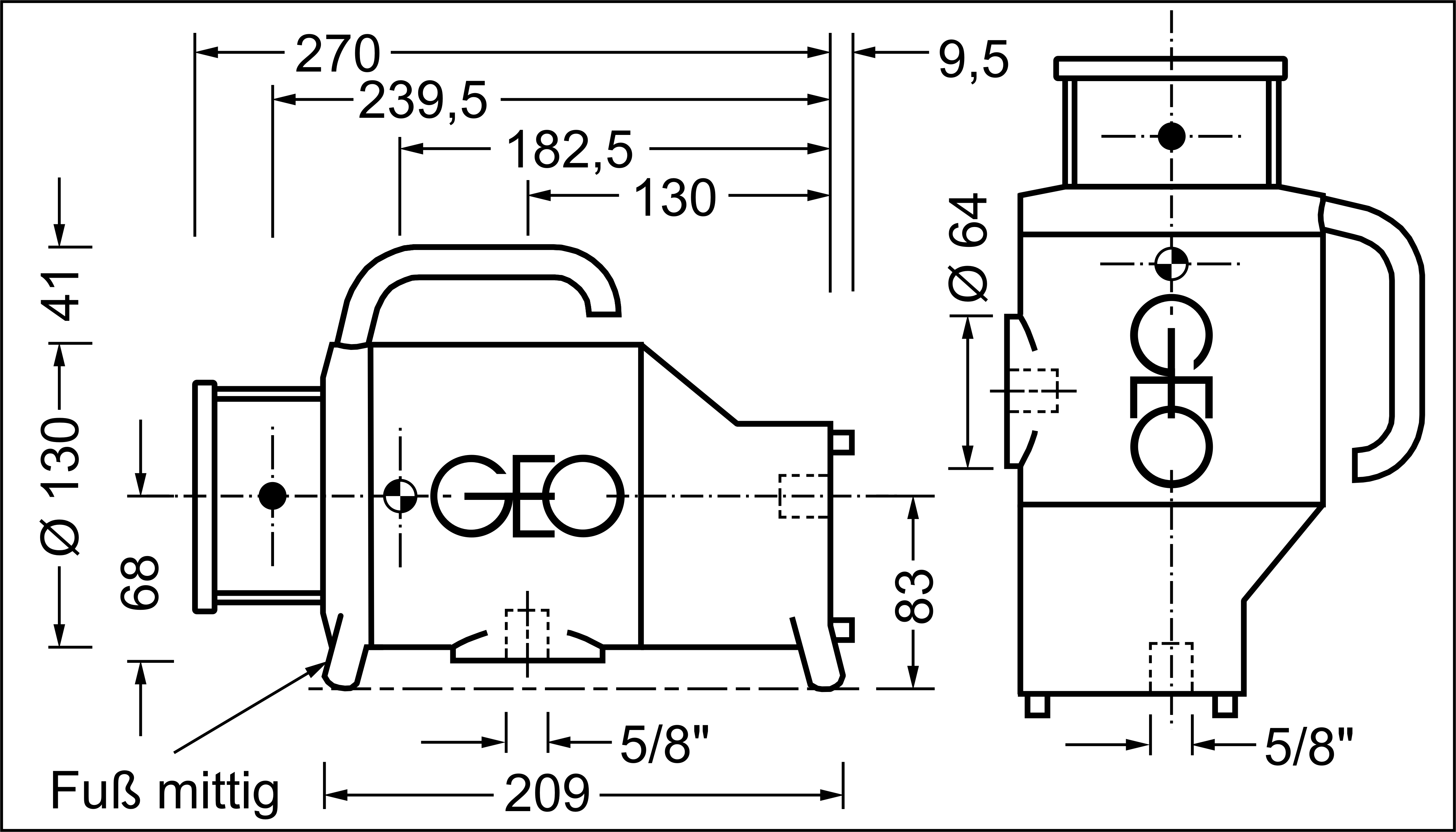 GEO-Laser IL-80 Fully Automatic Rotating Interior Laser Level