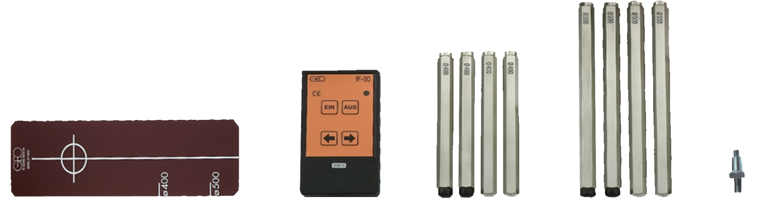 GEO-Laser KL-80L Red Beam Pipe Laser Level