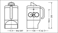 GEO-Laser LL-91L Plumb up +/-2.5.0mm / 100m Green Beam Laser