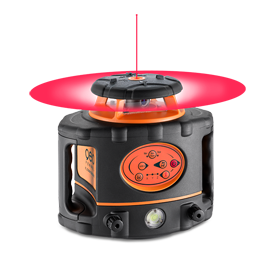 geo-FENNEL FL 275HV Tracking Rotating Laser Level with FR 77 MM Laser Receiver