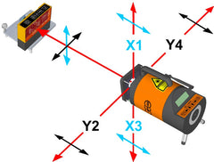 Geo Laser FE-61 Locking Receiver for plumb beam,Laser Detector, Laser Receiver, Geo Waterproof Laser Tools