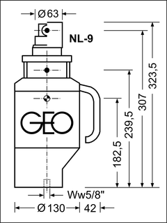 NL-9 Fully Automatic 2 Inclination Laser