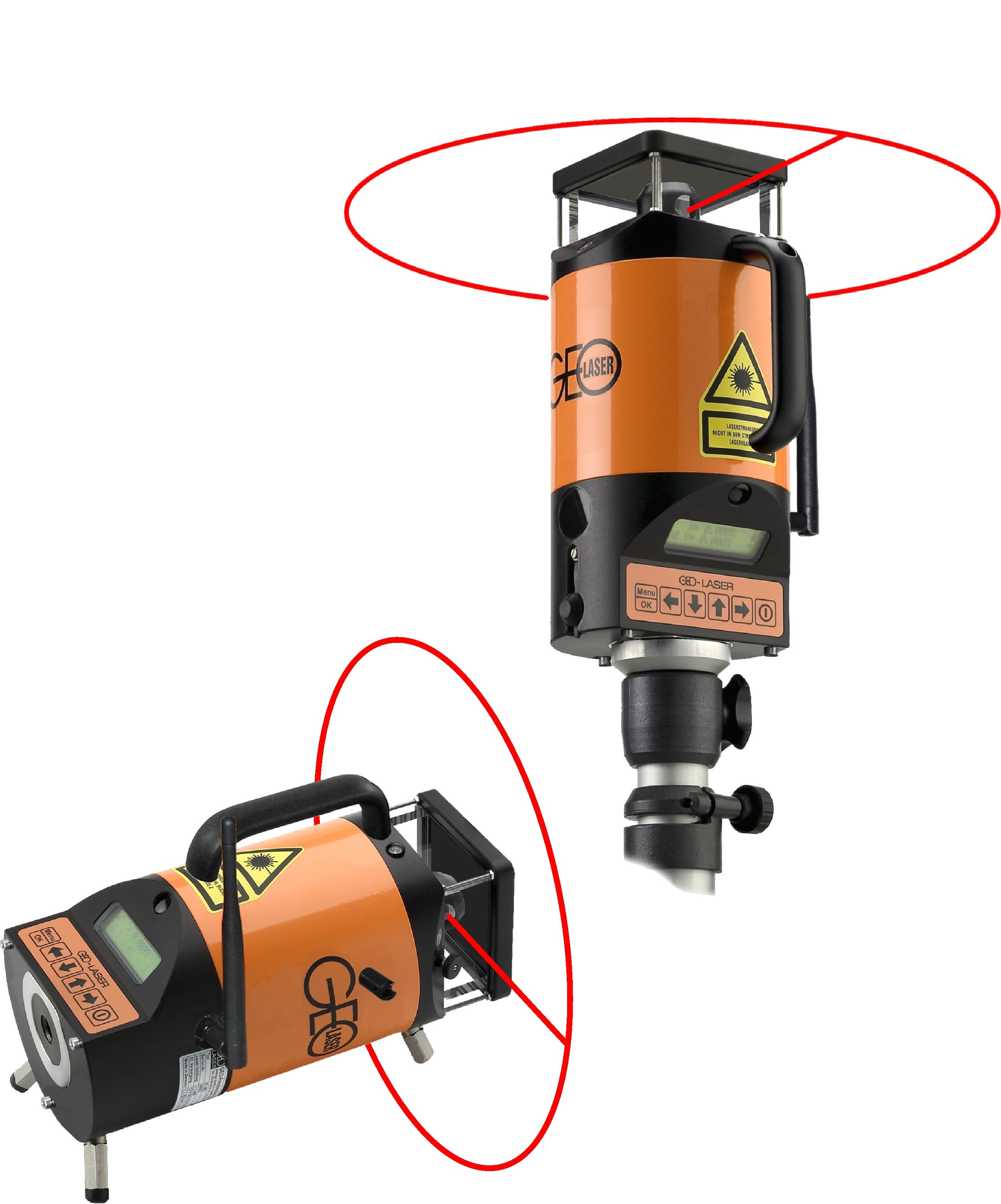 GEO-Laser RL-78L Fully Automatic Rotating Laser