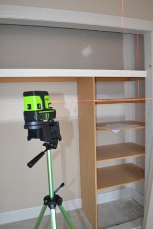 Imex LX25PD Red Crossline & 5 Dot Laser Level with Laser Detector