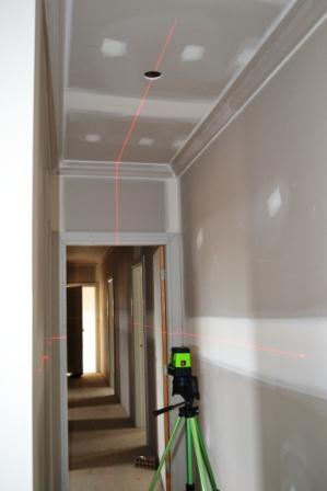 Imex LX25P Red Crossline & 5 Dot Set Out Laser Level