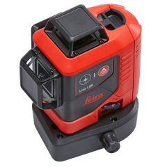 Leica Lino L6R-1, 3x360° Laser, Red Beam ,Li-ion, Wall Mount, Rugged Case