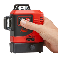 Leica Lino L6Rs-1, 3x360° Laser, Red beam, Alkaline, Softcase