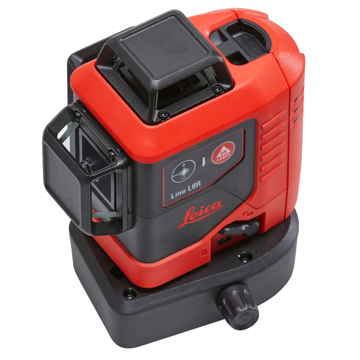 Leica Lino L6Rs-1, 3x360° Laser, Red beam, Alkaline, Softcase