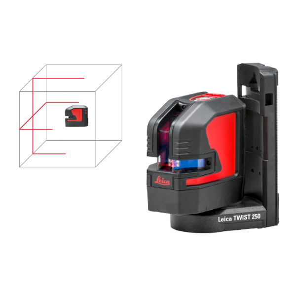 Leica Lino L2 1 Multiline with Lion Battery & TWIST 250 adapter