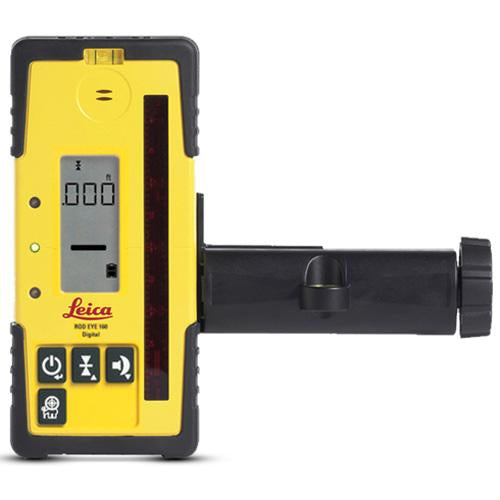 Leica Rugby 680 Rotating Grade Laser Level with RodEye 160 Digital Laser Receiver