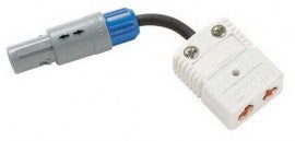 Fluke 2373-DIN Adapter, Rnd INFO-CON to Spade Lug (item no. 3100316)